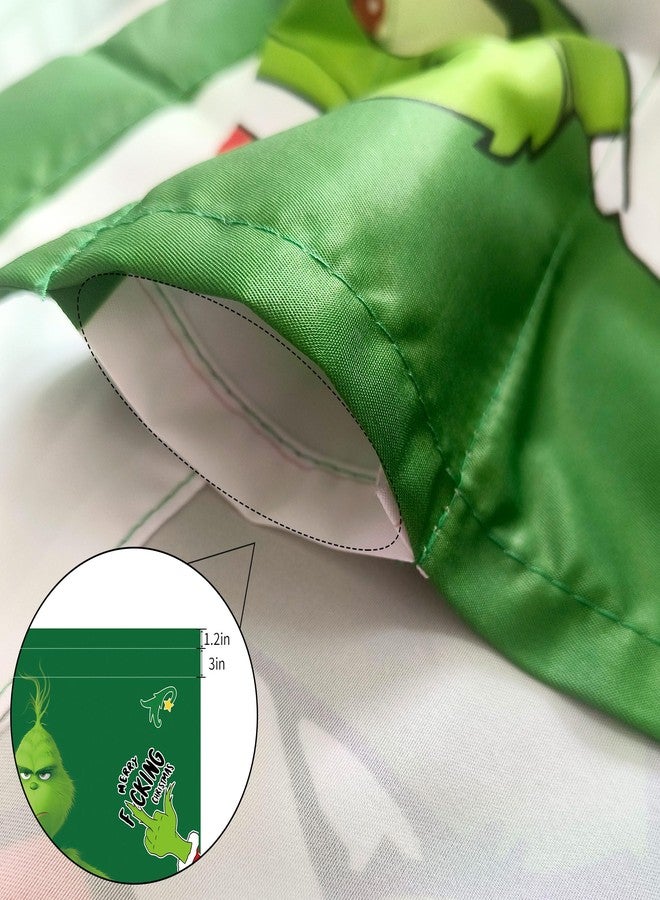SUNWISHA Christmas Window Decor 2 Panels Set 26 x 45 Inch Curtains Valance for Bedroom Green - Image 5